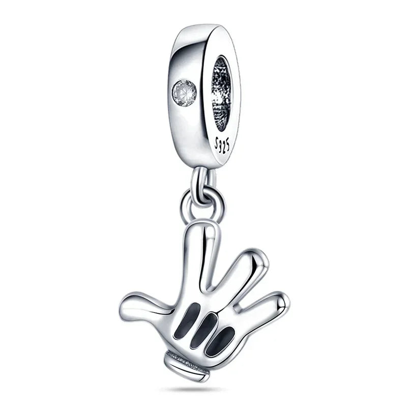 MINISO Brand Charm Beads Fit Harry Potter 925 Sterling Silver Disney Charm Marvel 3mm Bracelet DIY Pendant Jewelry