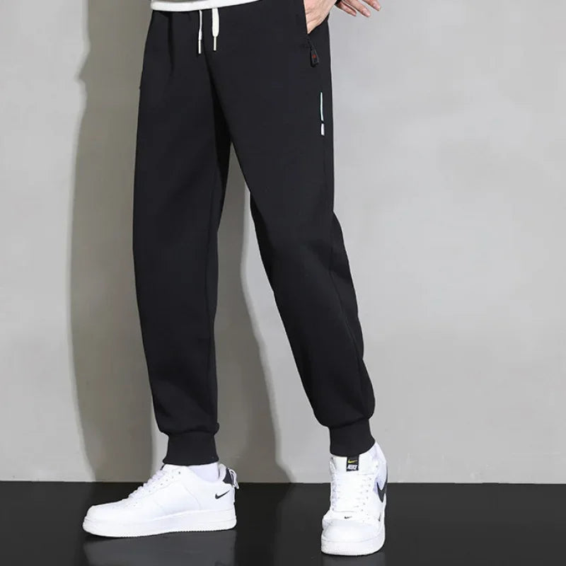 GIOIO men's sports pants, 2025New Pure Cotton Ankle-Tied cargo pants,Exercise,Fitness,men`s clothing