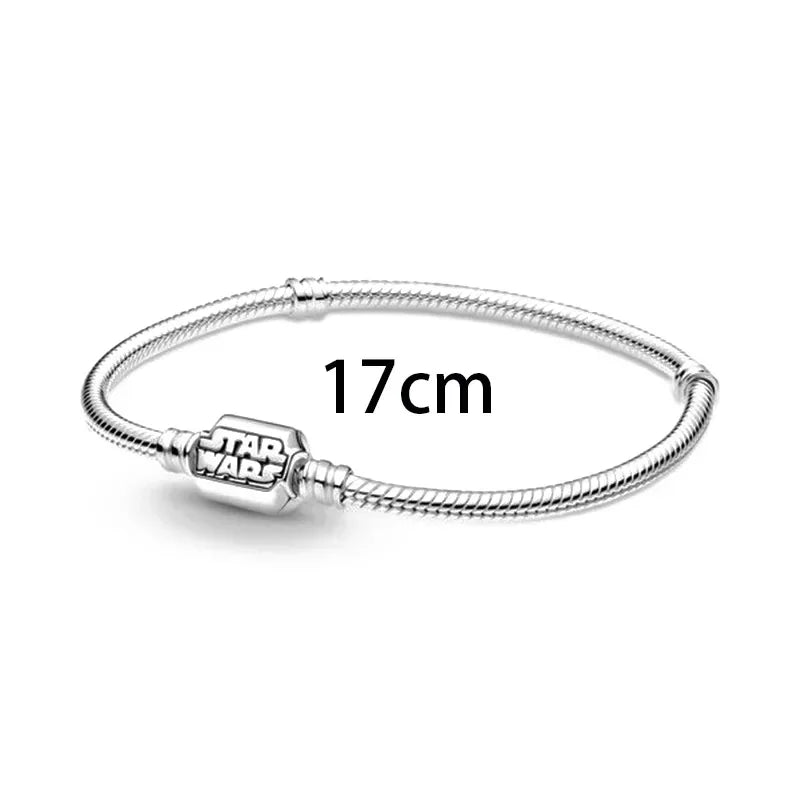 MINISO Brand Charm Beads Fit Harry Potter 925 Sterling Silver Disney Charm Marvel 3mm Bracelet DIY Pendant Jewelry