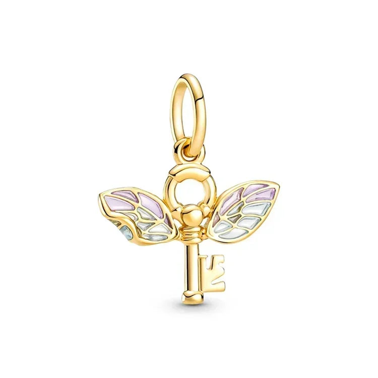 MINISO Brand Charm Beads Fit Harry Potter 925 Sterling Silver Disney Charm Marvel 3mm Bracelet DIY Pendant Jewelry