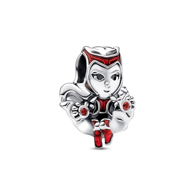 MINISO Brand Charm Beads Fit Harry Potter 925 Sterling Silver Disney Charm Marvel 3mm Bracelet DIY Pendant Jewelry