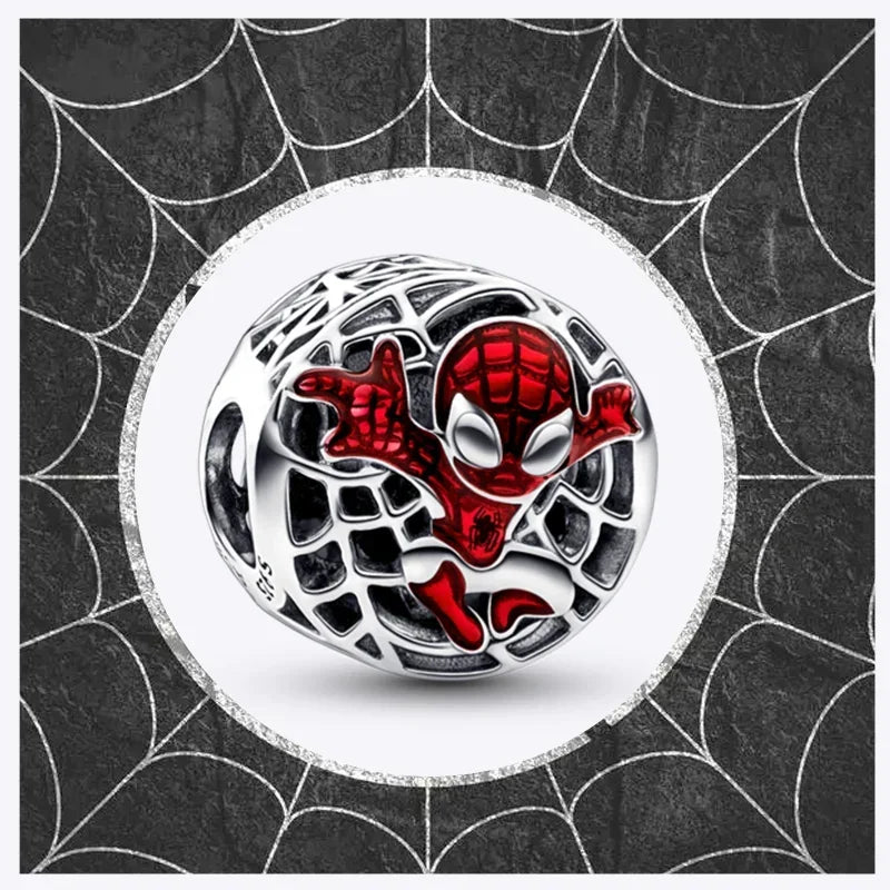 MINISO Brand Charm Beads Fit Harry Potter 925 Sterling Silver Disney Charm Marvel 3mm Bracelet DIY Pendant Jewelry
