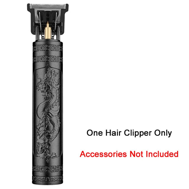 OHS Rechargeable Vintage T9 Cordless Hair Cutting Machine Electric Shaver For Man Hair Clipper Barber Trimmer Beard Razors