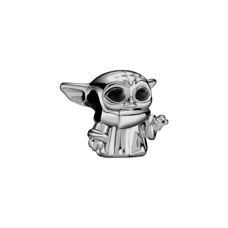 MINISO Brand Charm Beads Fit Harry Potter 925 Sterling Silver Disney Charm Marvel 3mm Bracelet DIY Pendant Jewelry
