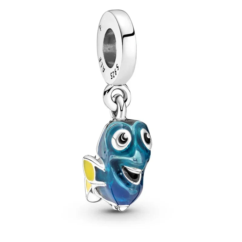 MINISO Brand Charm Beads Fit Harry Potter 925 Sterling Silver Disney Charm Marvel 3mm Bracelet DIY Pendant Jewelry