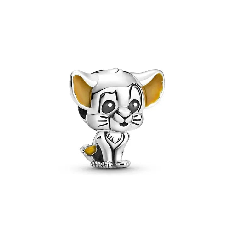 MINISO Brand Charm Beads Fit Harry Potter 925 Sterling Silver Disney Charm Marvel 3mm Bracelet DIY Pendant Jewelry