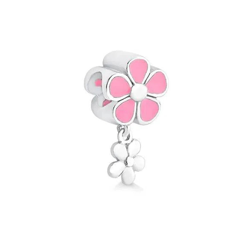 2022 New 925 Sterling Silver Charm Secret Garden Series Pendant Bead charms fit Original Bracelet For Women DIY Jewelry Trinket