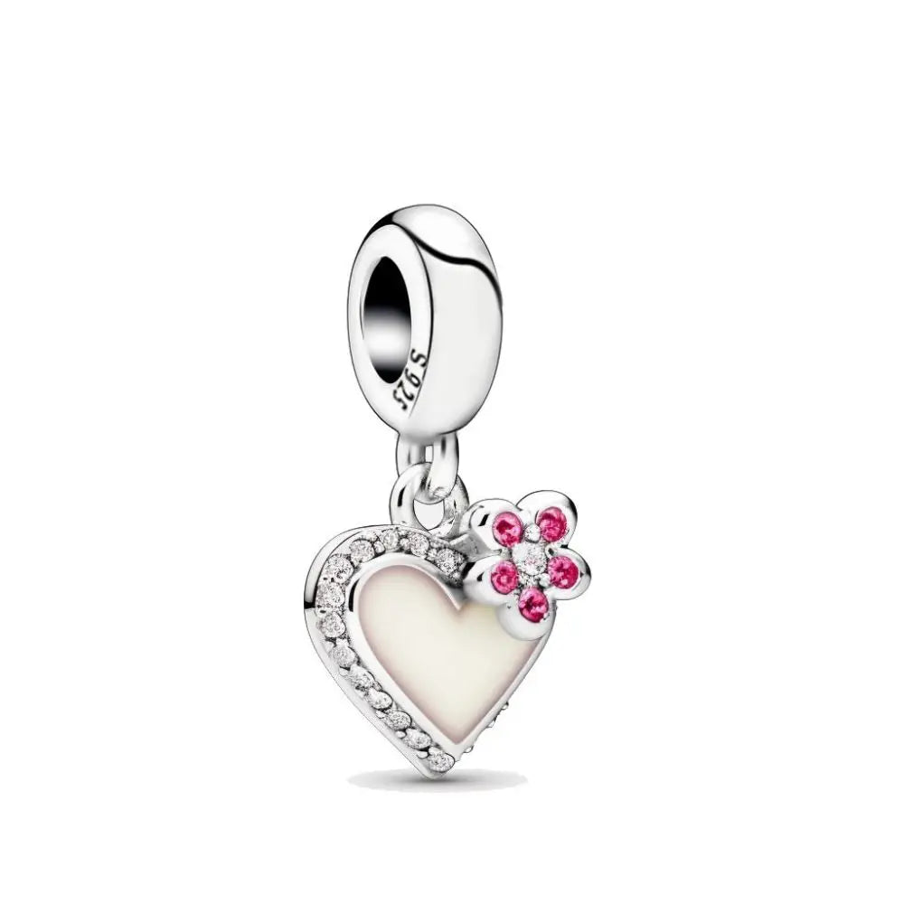 2024 hot sale charm silver 925 Keychain Beads Suitable for original bracelet charm 925 Jewelry gift