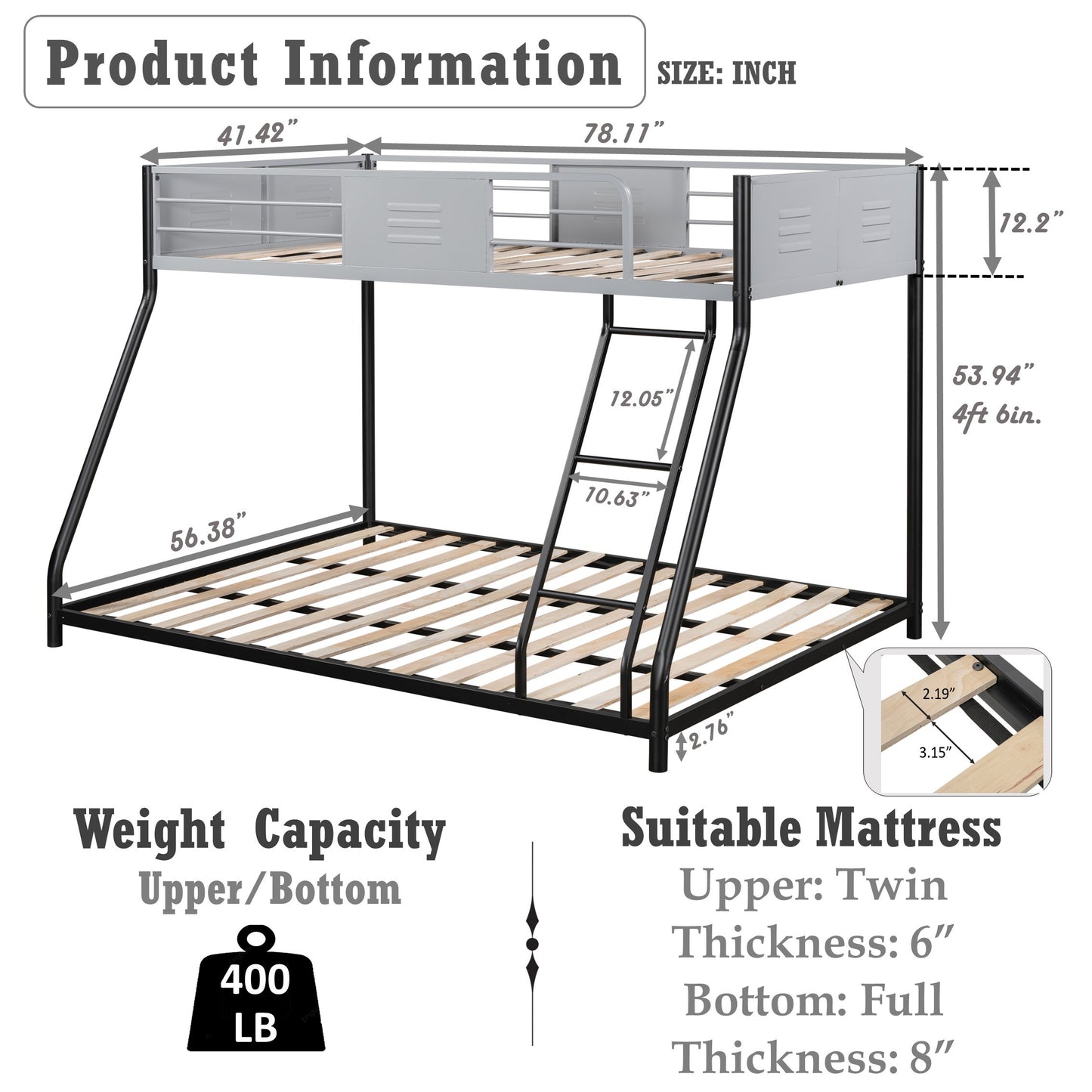 Metal Bunk Bed