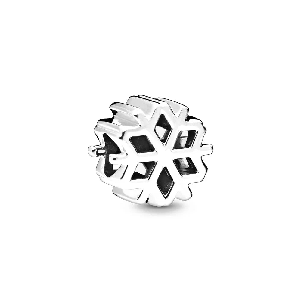 New 925 Sterling Silver Christmas charm wine coffee snowflake house bead fit original Pendant bracelet DIY women jewelry Gifts