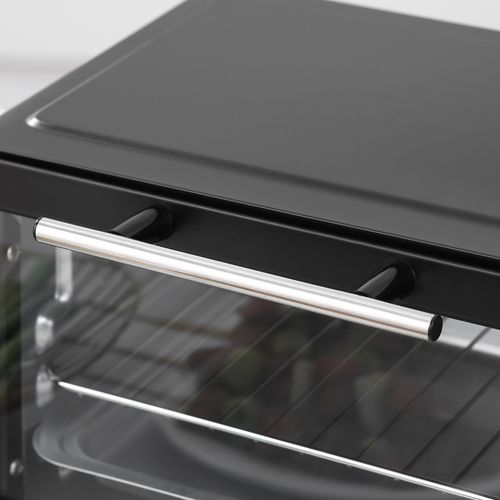 Mini Oven, 9L Countertop Electric Grill, Toaster Oven 750W