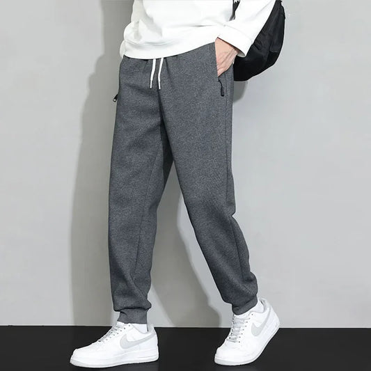 GIOIO men's sports pants, 2025New Pure Cotton Ankle-Tied cargo pants,Exercise，Fitness，men`s clothing