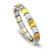 Fashion Sliver Bangle Bracelet Width Italian Elastic Charm Bracelet Simple Design Men Women DIY New Style Jewelry Gifts